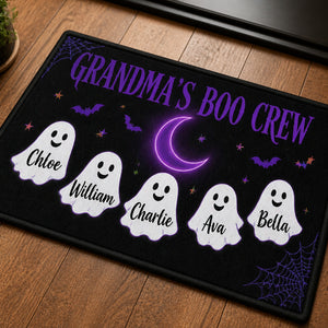 Grandma's Boo Crew Halloween Doormat – Personalized Grandkids Names - Personalized Doormat 72ed28c3-ae08-4278-b560-0ca6560be531.jpg
