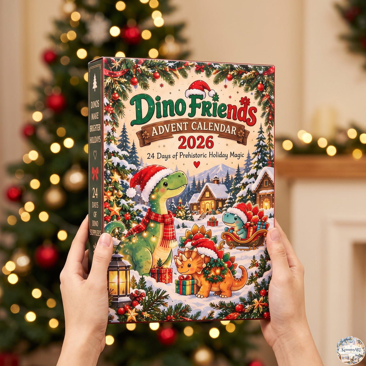 Dino Friends Advent Calendar 2026 | 24 Day Prehistoric Christmas Countdown with Custom 2D Ornament 731a1862-0964-450d-9210-2a2ba54bfa9e-il_fullxfull.8643127565_7gq6.jpg