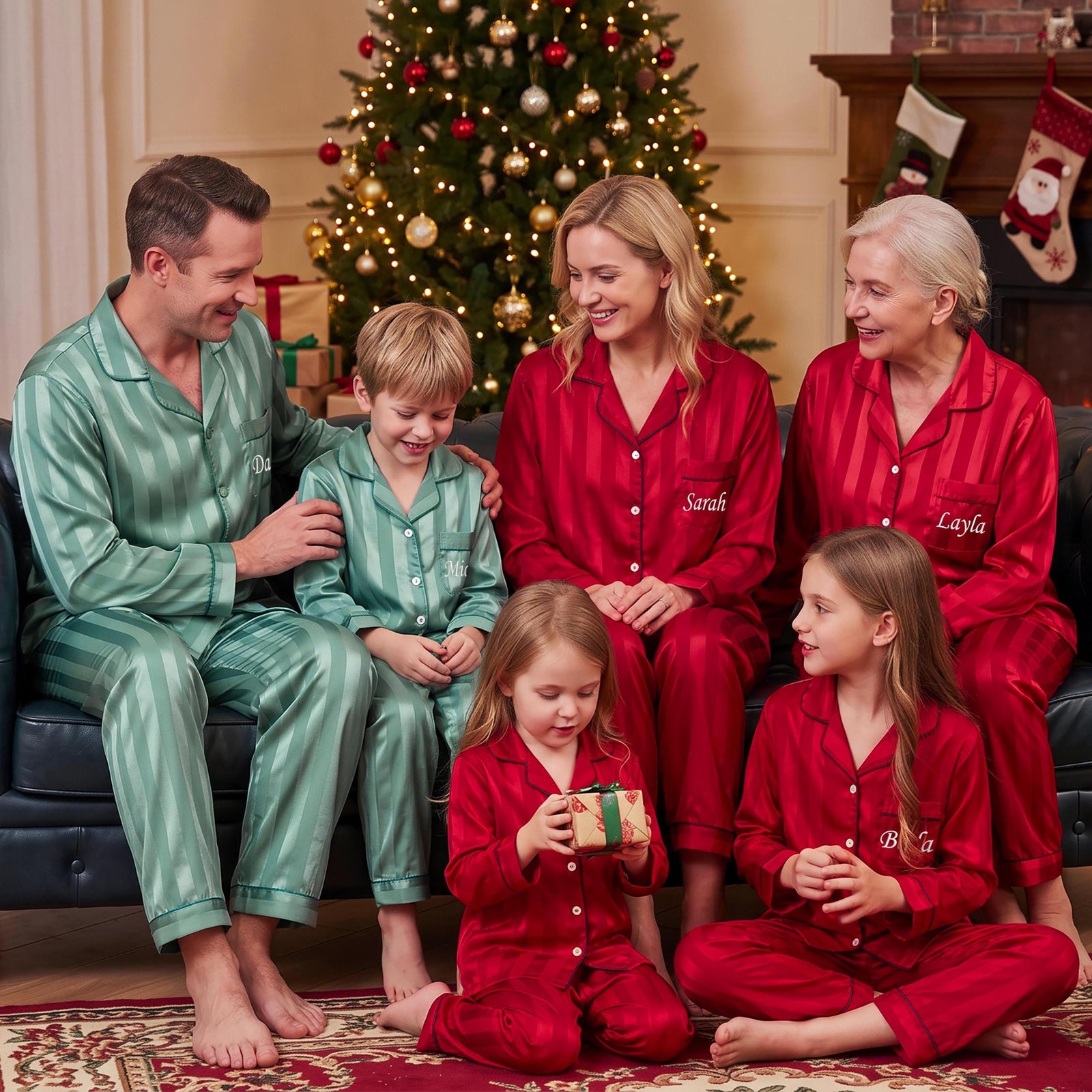 Personalized Striped Family Christmas Pajamas, Embroidered Name Sleepwear Set, Xmas Gifts 733ae6d7-2097-4677-9266-4baa17b5a981-il_fullxfull.8612682727_hsxv.jpg