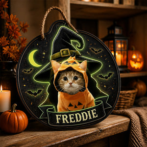 Halloween Pet Photo Wood Sign – Witch Hat Edition - Personalized Wood Sign 7347d1b9-4fd7-4af4-9f0e-061b0c85d06e.jpg