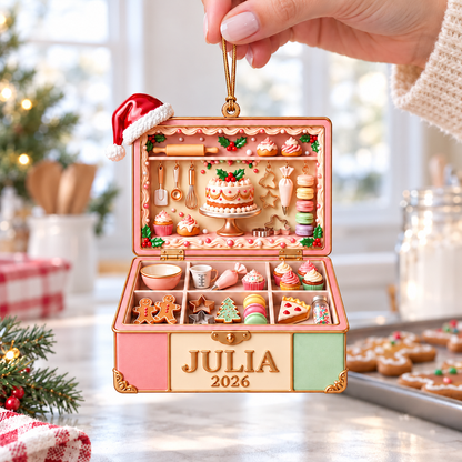 Santa's Favorite Baker Ornament - Custom Name Gifts For Bakers, Love Baking, Cooking, Cheft 737bd2f9-1f1a-4d0c-a3ed-a5017540d7f4-Qu-c-u-Noel-h-ng-JULIA-2026.png