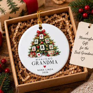 Personalized Mahjong Grandma Christmas Ornament – Custom Name Mahjong Holiday Gift for Grandma, Nana & Mahjong Lover 73a71ba4-1058-4dc2-8fab-d8abba0bce77-mahjong_grandma_mockup_02_gift_box.jpg