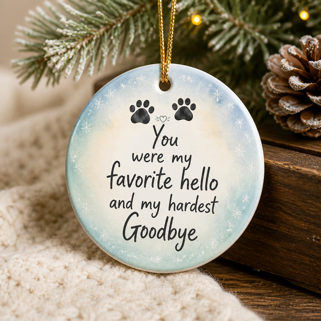 Custom Pet Portrait Round Ornament – Watercolor Snowflake Edition - Personalized Ornament 73df2822-8a3b-4af4-a366-5251095c6a6a.jpg