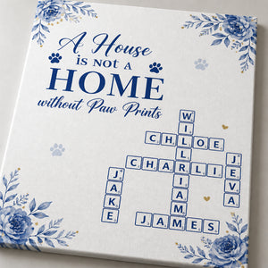 Paw Prints Home Crossword Names Canvas - Personalized Canvas 73ed82a1-3539-4dd2-9fe5-a8db7b6f6aad.jpg