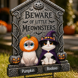 Beware of Little Meownsters – Custom Cat Yard Sign - Personalized Yard Sign 74671c86-296c-4a62-9653-299a71c82a62.jpg