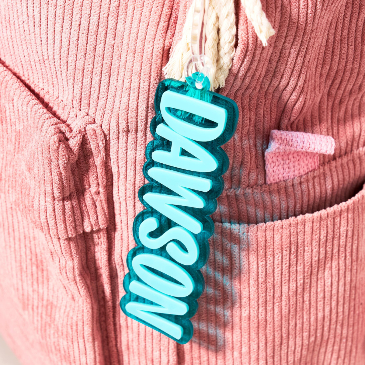 Backpack Name Tag for Kids, Personalized Name Keychain, Custom School Bag Label, Diaper Bag Tag, Keyring for Boys & Girls, Kids School Gift 7480de77-948f-45d1-a165-012593a41850-4.png