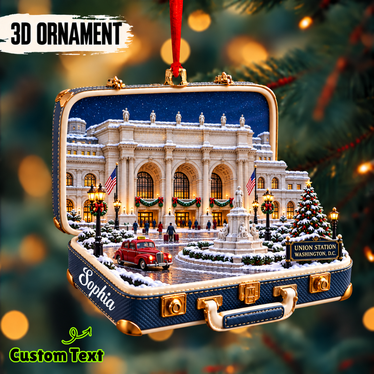Personalized Washington DC Union Station 3D Suitcase Christmas Ornament – Travel Souvenir & Gift for DC Lovers 74895b6d-741e-4d79-82c6-9245481678db-mockup-annotated-1790827052048.png