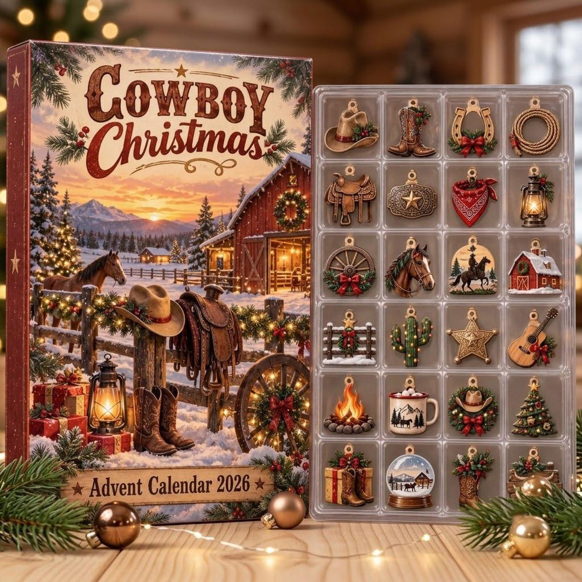 Personalized Cowboy Christmas Advent Calendar 2026, Western Holiday Countdown, Rustic Ranch Gift, Custom Name Christmas Box Ngoc Anh Ho Thi 748ec218-4969-4213-b04b-f2b46f533a36-il_1588xN.8557461911_syob.jpg