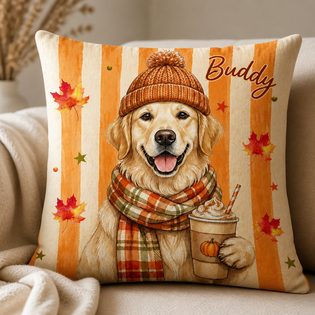 Custom Fall Pet Portrait Pillow – Pumpkin Spice Edition - Personalized Pillow 74a14ccd-5b87-499a-991d-3d87e37603b9.jpg