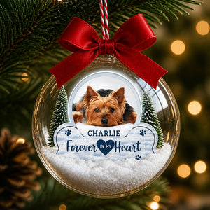 Pet Memorial Bauble Ornament – Forever In My Heart - Personalized Bauble Ornament 74a1cc52-d9ce-49a4-abaf-a643ab35ca13.jpg