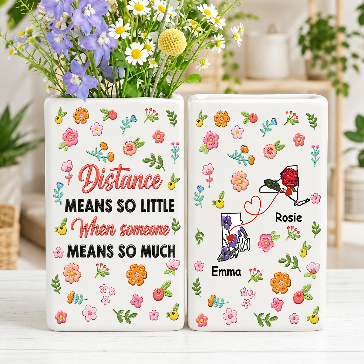 Distance Means So Little - Personalized Ceramic Book Vase 74a802f5-a83d-4b96-8765-89d39f07f7e9-5-27-.png