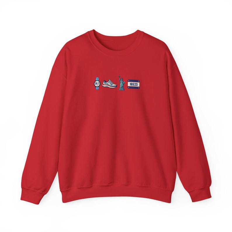 Personalized NYC Running Sweatshirt, Custom Race Bib 26.2 Runner Shirt, New York Finisher Gift, Running Crewneck, Marathon Gift Ideas 74aa361b-f47c-4796-856c-daf3e0468f95-99.jpg