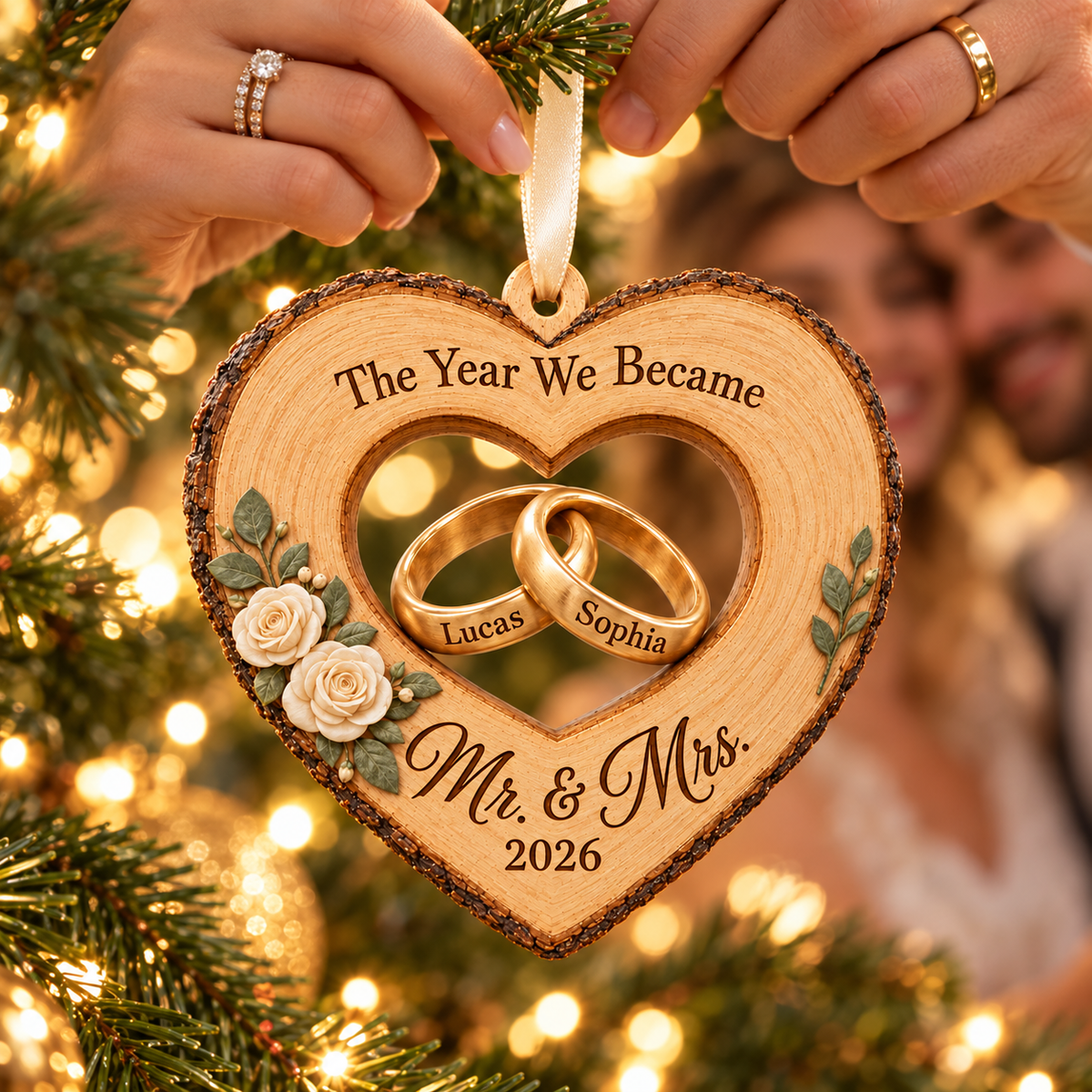 Personalized Newlywed Christmas Ornament – “The Year We Became Mr. & Mrs.” Wooden Heart with Custom Names & Year 74c68e00-4886-4a2a-966b-999d87501616-Image-Sep-28-2026-04_39_04-PM-4.png