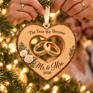 Personalized Newlywed Christmas Ornament – “The Year We Became Mr. & Mrs.” Wooden Heart with Custom Names & Year 74c68e00-4886-4a2a-966b-999d87501616-Image-Sep-28-2026-04_39_04-PM-4.png