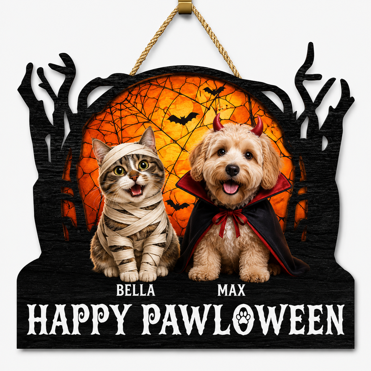 Happy Meowloween Halloween Pets - Personalized Custom Shaped Wood Sign 74cda04d-050e-463e-b807-61abe290f47c-af168a5f-9761-4bb2-a138-437dab93d426.png