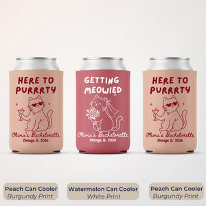 Getting Meowied Custom Can Cooler, Bachelorette Favors, Cat Lover Bachelorette, Personalized Bachelorette Party Favor, Bridal Shower Gift 74d7cb27-0cf2-4712-95ea-03fda749d1e0-4.jpg