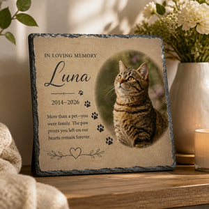 Pet Memorial Slate Stone with Photo, Name & Years — In Loving Memory - Personalized Slate Memorial Stone 74e56fb6-89ce-44d4-b270-324138fedf41.jpg