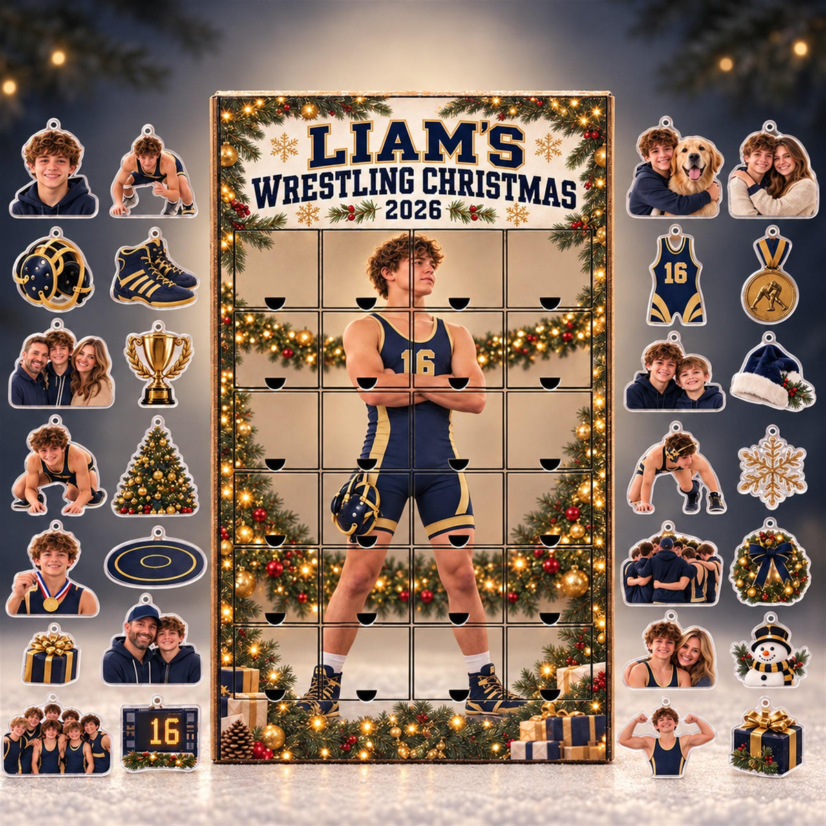 Personalized Wrestling Advent Calendar with 24 Custom Photo Acrylic Ornaments, Wrestler Christmas Gift for Athlete Family and Coach Keepsake 74f50eea-4cf0-4f4c-b640-495c6a213722-il_fullxfull.8648811523_hg42.jpg