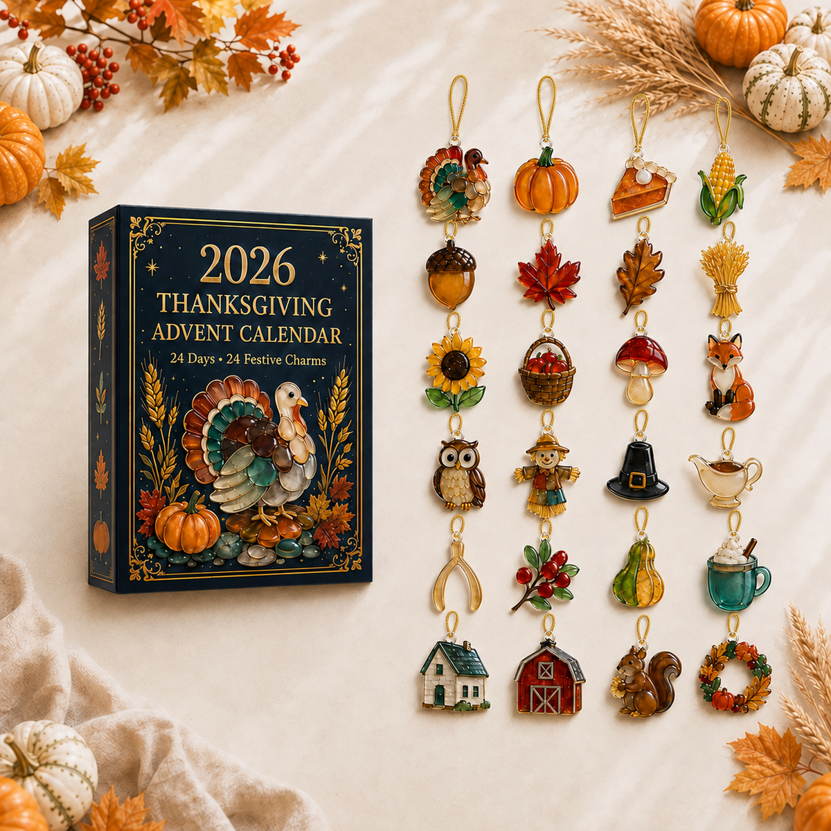 2026 Thanksgiving Advent Calendar, 24-Day Fall Countdown with Acrylic or Wood Charms 75221cea-a683-454e-a63b-1dfd2829659d-3.png