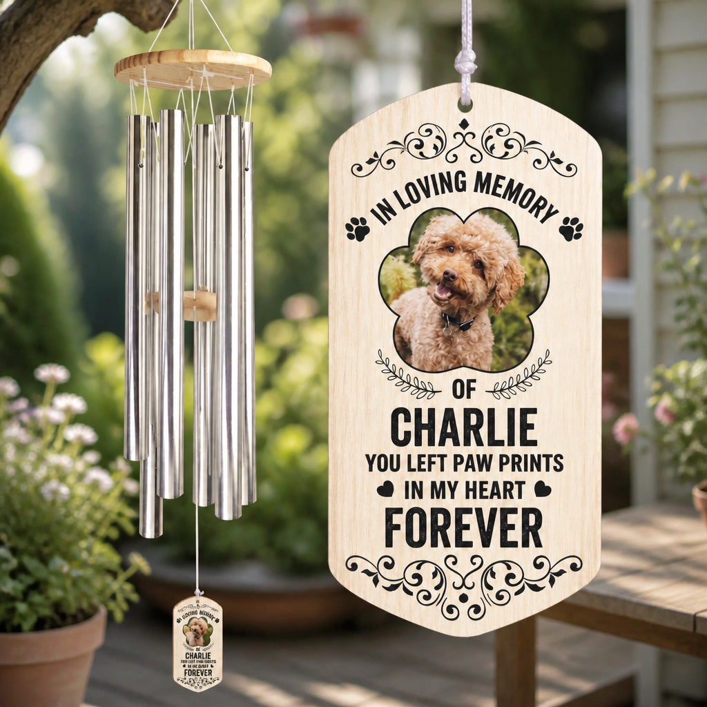 Pet Memorial Wind Chime – Forever In My Heart Photo - Personalized Windchime 752eb1d4-c107-4f86-8295-8333f2ac5ca8.jpg