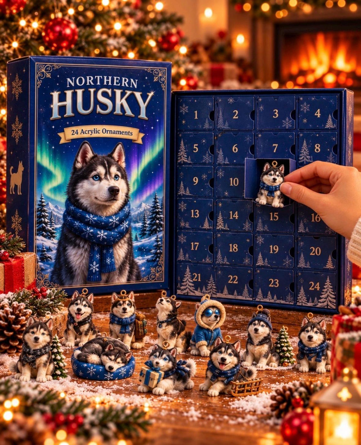 Husky Advent Calendar 2026, 24 2D Acrylic Dog Ornaments, Winter Wonderland Christmas Decor, Dog Lover Gift 755f7cab-f431-46e5-a311-327d9ea986fa-il_1588xN.8597564764_buoi.jpg
