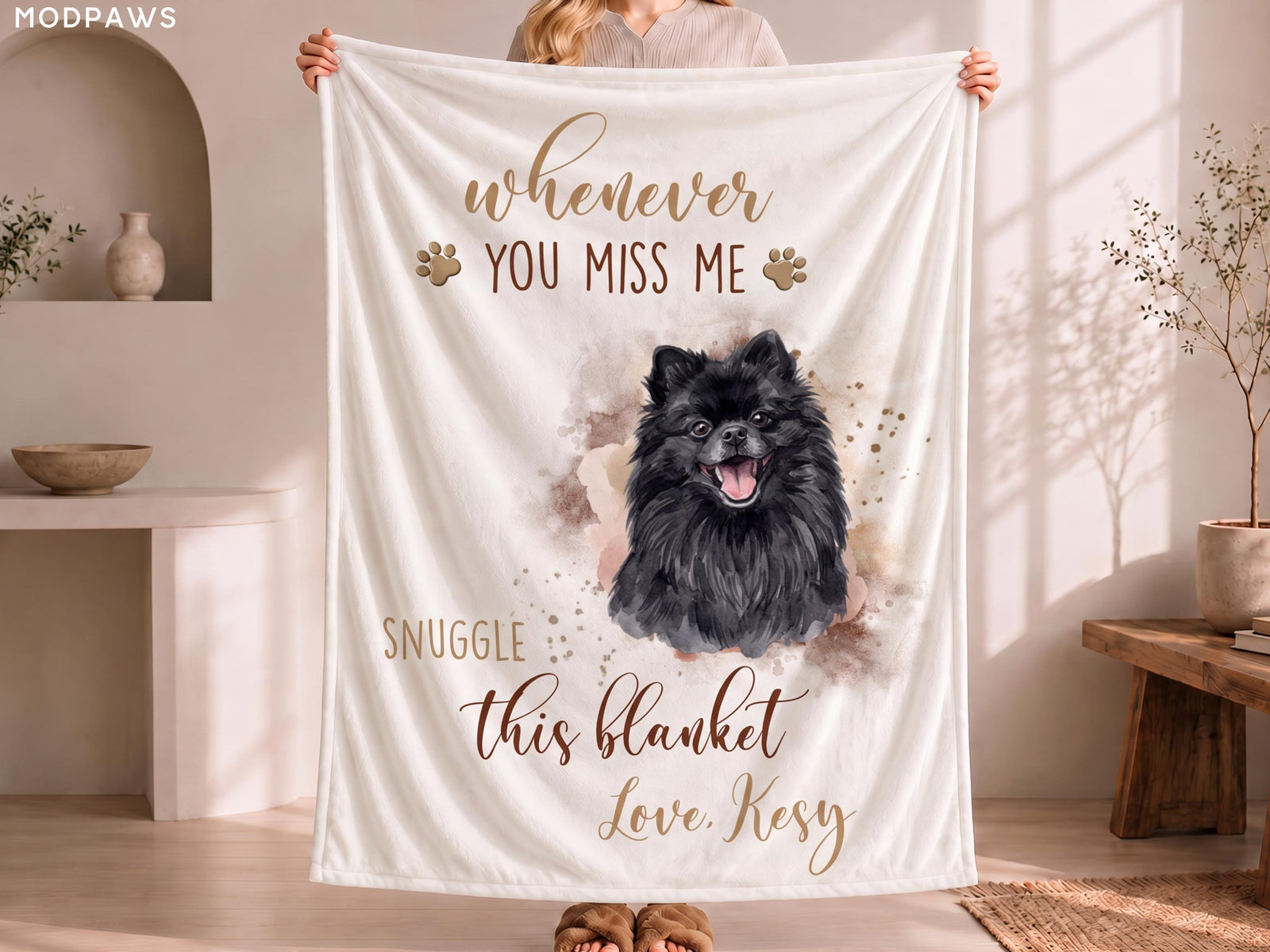 Custom Pet Picture Throw Blanket with Name Personalized Photo Keepsake Gift for Dog Owners 757fa603-d12b-4828-b4cb-dc2f5767f93d-il_fullxfull.8464701968_j482.jpg