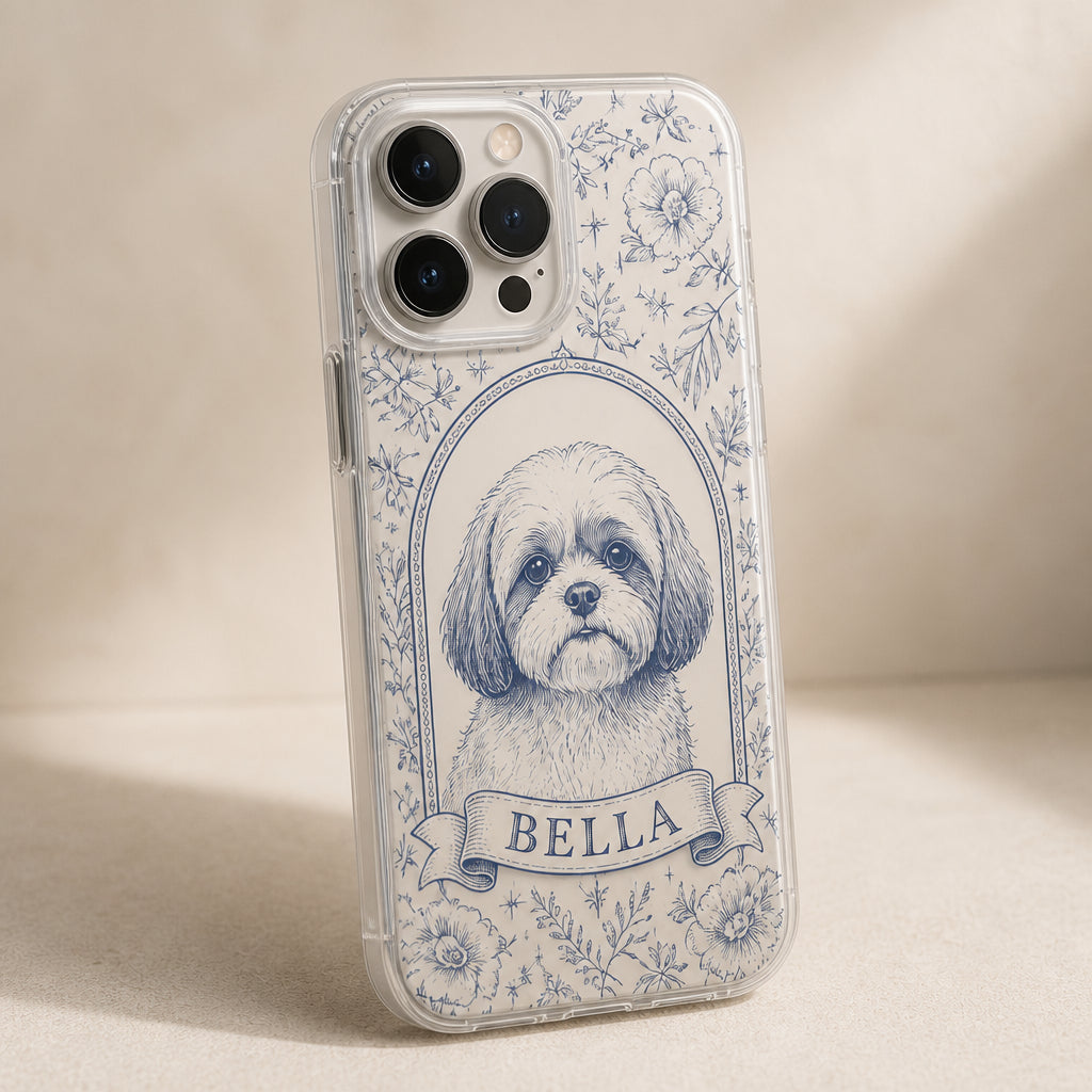 Custom Pet Engraving Phone Case — Arched Cameo - Personalized Phonecase 75861b80-e42c-4d4d-bc1c-d7b6e609b2ee.jpg