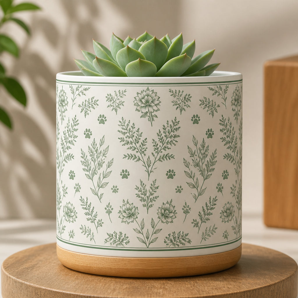 Custom Porcelain-Ink Pet Cameo Planter - Personalized Plant Pot & Vase 7586ef79-fbfa-41d8-8adf-8bc508646986.jpg