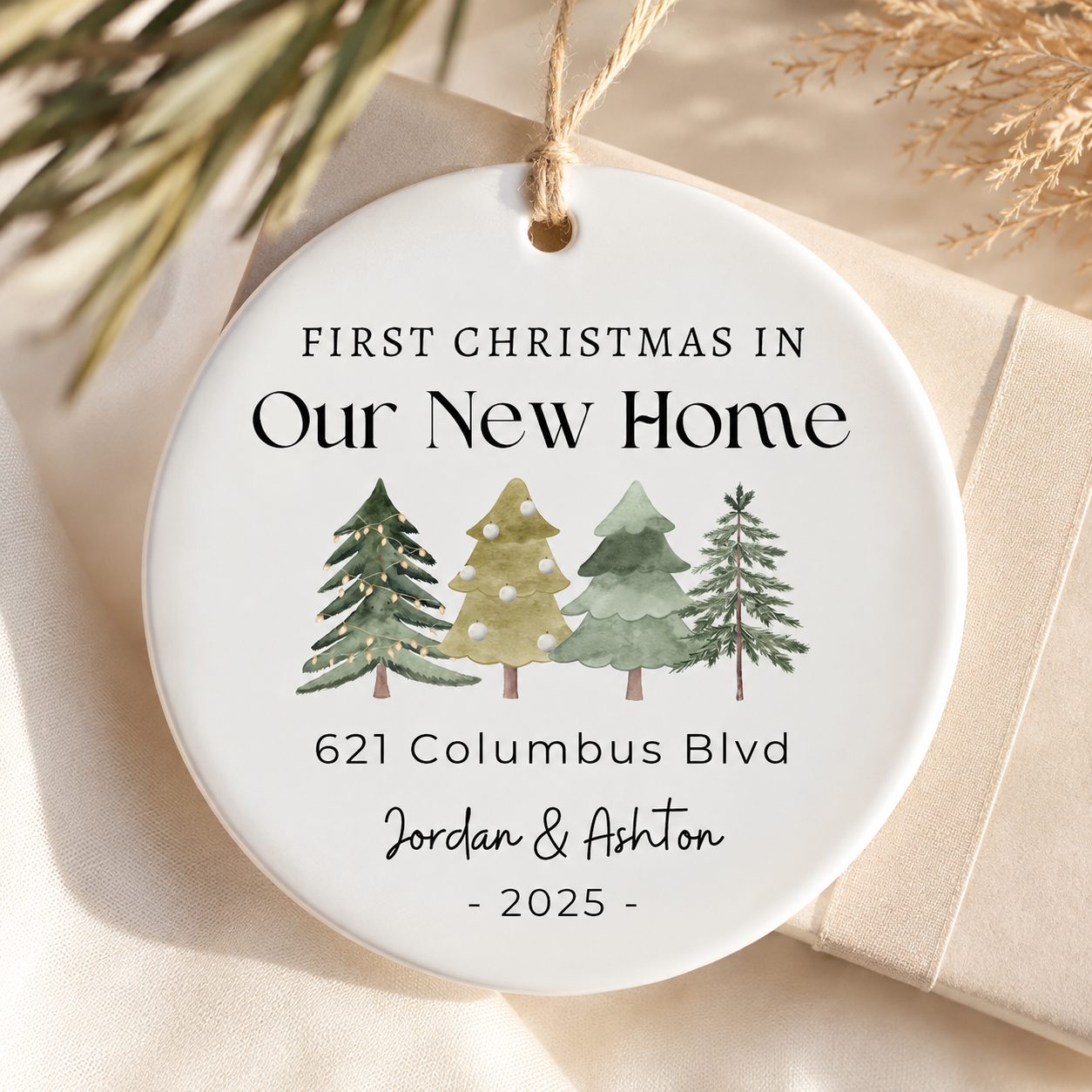 First Christmas in Our New Home Christmas Ornaments, Personalized Our New House Ornament, 2026 New Home Ornament, Our First Home Keepsake 75984b8d-c953-406b-b2be-988e78610cd0-5c31a58f-b1af-43b1-beec-00403e61929d.png