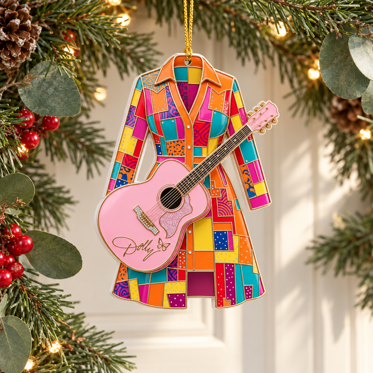 Dolly Parton Coat of Many Colors 3D Relief Ornament – Personalized Pink Guitar Christmas Gift 759ccc80-44cc-4d6d-b5bc-e69edd5854ee-06d3bad5-e21c-4105-8571-296f40df1f7b.png