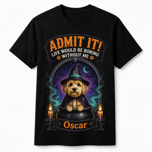 Admit It – Personalized Pet Halloween Tee (Photo + Name) - Personalized T-shirt 75c93ce3-4ced-4f8d-91e3-5c3d130dc0c2.png