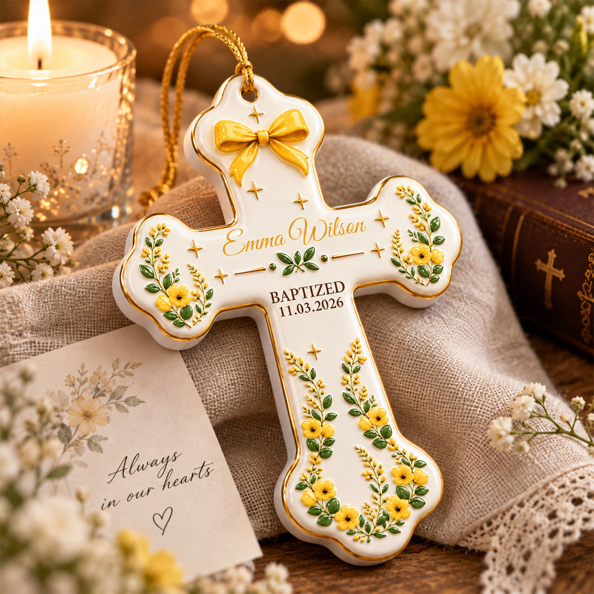 Floral Cross Baptism 3D Ornament - Personalized Real 3D Ornament 75df64fd-e9de-4068-932f-2a0ad0b7f819-2.jpg