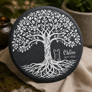 Tree of Life Pet Memorial Slate – Name and Years - Personalized Slate Memorial Stone 7618e6ce-4085-453d-8431-00b2006e987b.jpg