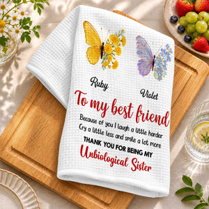 To My Best Friend, Personalized Kitchen Towel, Gift For Besties 762e1d14-2c97-4c99-8081-568a7e6b78ea-1-6-.jpg