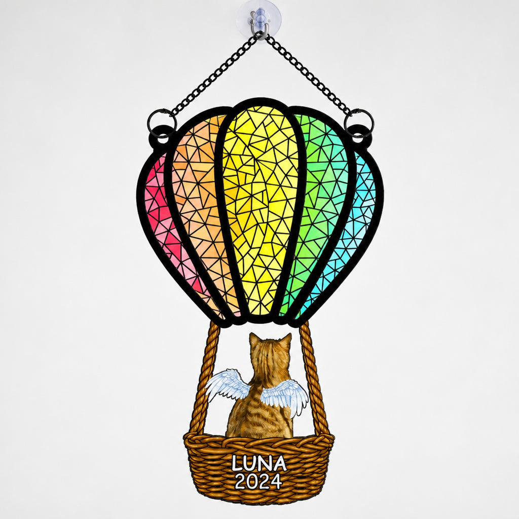 Rainbow Memorial Pet Balloon Suncatcher - Photo + Name & Year - Personalized Suncatcher Stained Glass 76471bdc-3221-4b0c-b6da-f66433bf9962.jpg