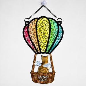 Rainbow Memorial Pet Balloon Suncatcher - Photo + Name & Year - Personalized Suncatcher Stained Glass 76471bdc-3221-4b0c-b6da-f66433bf9962.jpg