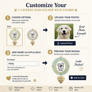 Angel Halo Pet Memorial Suncatcher with Custom Photo & Name - Personalized 1 Layered Suncatcher with Charm 7655ab61-f8d7-45a5-8598-5b467680c31f.jpg