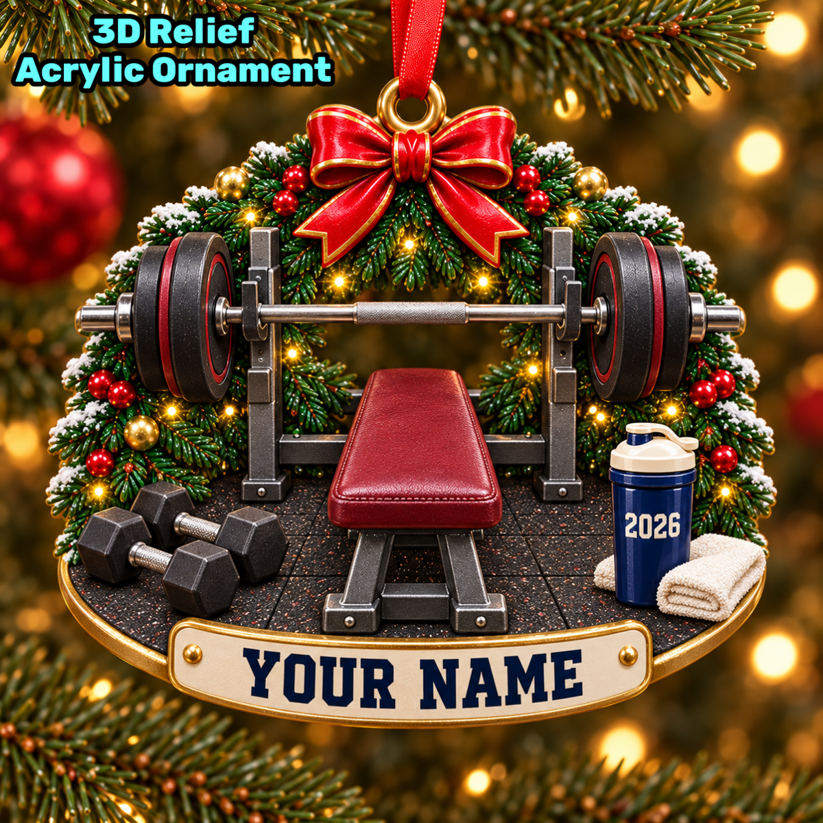 Personalized Weightlifting Christmas Ornament – Custom Name Gift for Gym Lovers 76640648-c462-436f-931a-13f159a091da-mockup-annotated-1790751692097.png