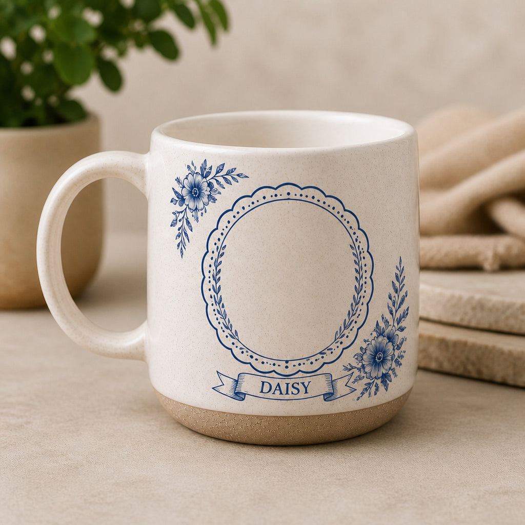 Delft Blue Custom Pet Portrait Pottery Mug - Personalized Pottery Mug 769766ab-8376-45a5-839d-df94e18b3d1f.jpg