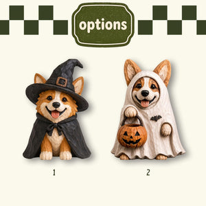Halloween Wooden Block, Cute Corgi Witch And Ghost Decor, Pet Lover Gift For Friends And Family, Spooky Shelf Accent, Fall Home Decoration 76a8ee1f-9f77-42bf-95c1-30d8ede17fb0-5.jpg