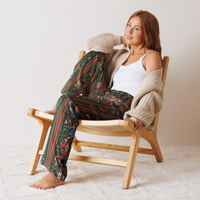 NUTCRACKER BALLET CHRISTMAS Women’s Satin Pajama Pants, Winter Holiday Loungewear Pants, Xmas Fairytale Sleepwear Bottom, Festive Clothing, Gift For Hers 76b9832e-d78f-448e-a45e-8605e31580ae-il_794xN.7303752532_ifve_converted.png