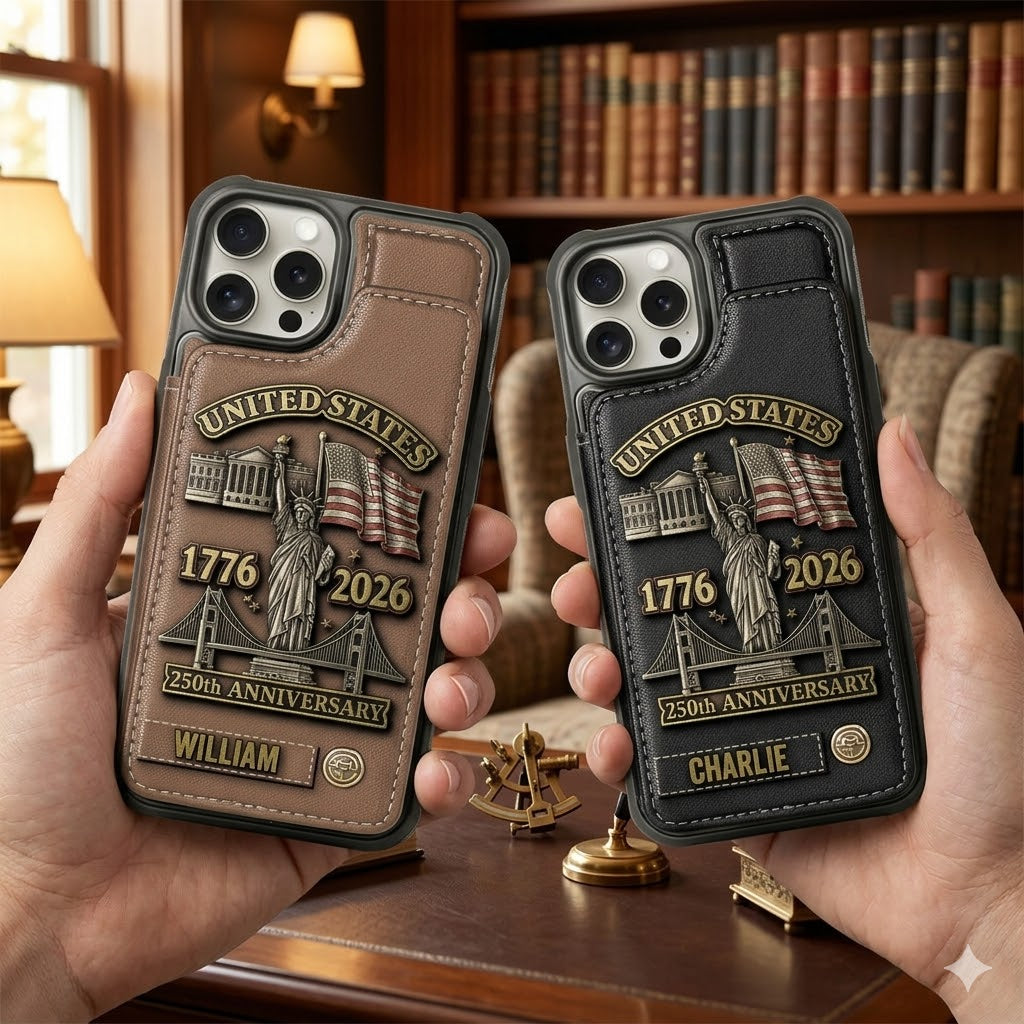 250th Anniversary - Personalized Wallet Phone Case