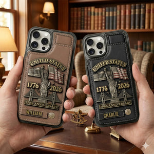 250th Anniversary - Personalized Wallet Phone Case