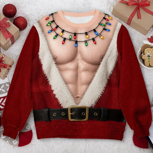 Funny Santa Abs Ugly Sweater, Hairy Chest 3D Print Holiday Party Gift, Chirstmas Gag Gift, Men Women Crewneck Pullover 76c6ee08-6408-4906-886a-edf4ddfed5f9-ghj-4-.webp