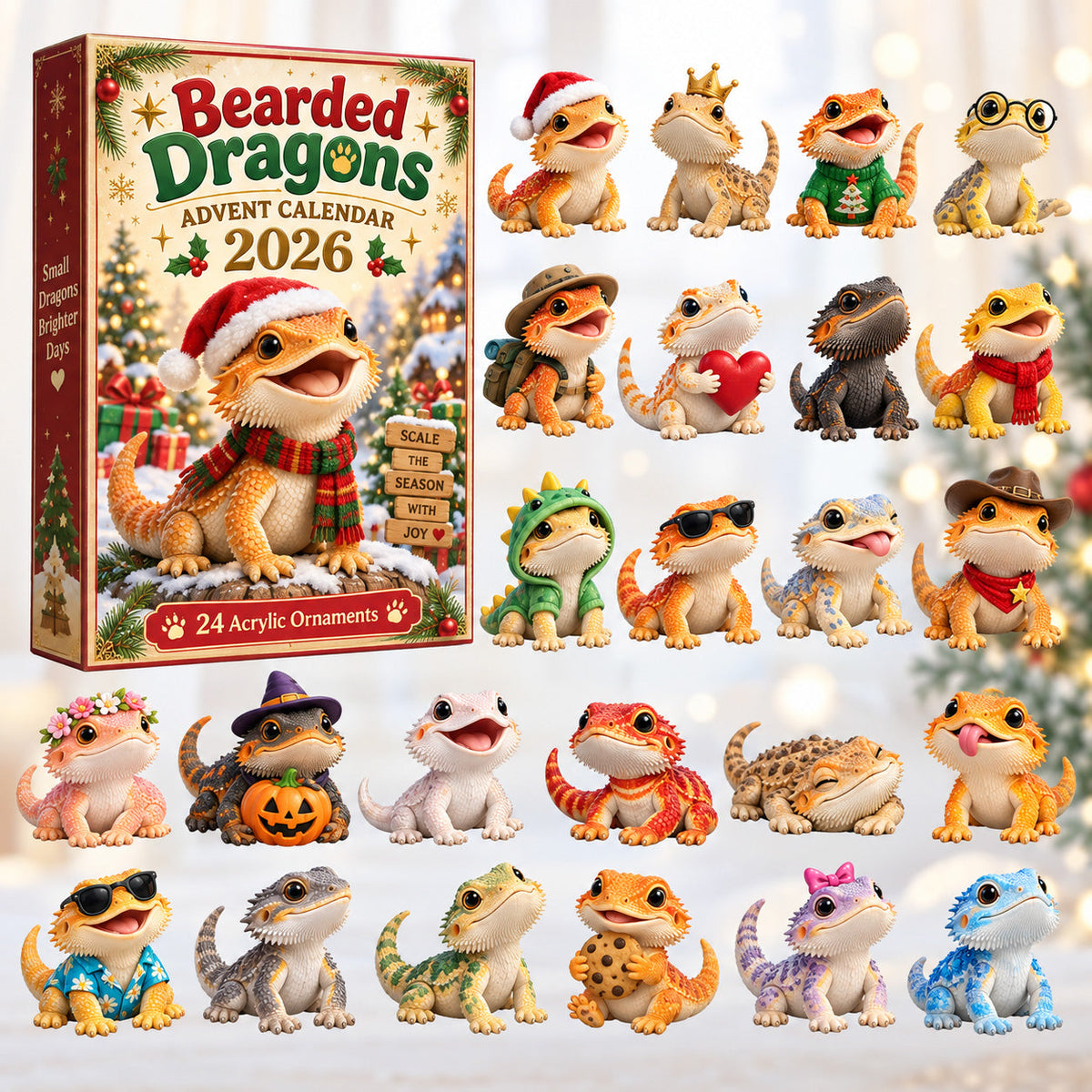 Bearded Dragons Advent Calendar 2026 - 24-Day Festive Countdown, Acrylic Charms Blind Box - Gift For Bearded Dragon Lovers 76e0e4cf-5d3f-478b-b90d-9c5337b7f28b-bearded-dragon.jpg