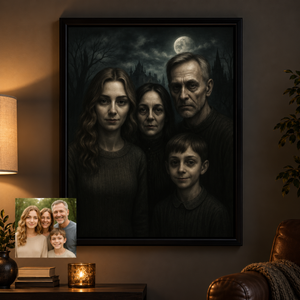 Into the Shadows Personalized Gothic Horror Portrait – Custom Photo Dark Victorian Family, Couple & Pet Wall Art, Spooky Halloween Keepsake & Gift 770e5a9f-5c7f-43e5-a5bf-130e21b29663-a4.png