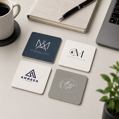 Custom Logo on Ceramic Coasters, Personalized Coaster, Personalized Gift, Business Logo, Gift for Boss, Logo Coaster with Holder, Gift for Dad 776d25f8-32f5-400a-84c2-89fd37a490d4-banner-1.png