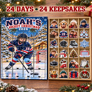 Personalized Hockey Advent Calendar with 24 Custom Photo Acrylic Ornaments, Player Number Christmas Gift for Hockey Family and Coach 7777e406-972e-4791-8c4d-3a9f1d3cdfd9-il_fullxfull.8648747521_p9xy.jpg