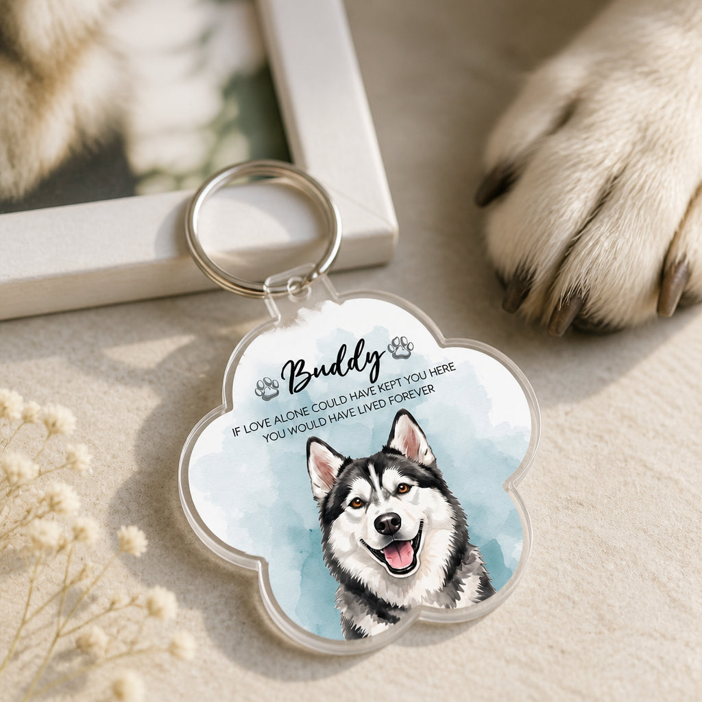 Rainbow Bridge Pet Memorial Photo Keychain - Personalized Acrylic Keychain 779f7198-5b2f-43bb-8da0-09cb87a0098d.jpg