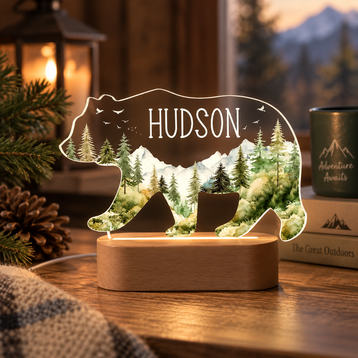Personalized Baptism Gift For Boys, Custom Kids Name Bear Night Light, Gift For Godson, New Baby Boy Gift, Christening Gift, Dedicated Gift 77e21ffe-dc76-4f0b-8c8d-410fa01c5791-200prv2.png